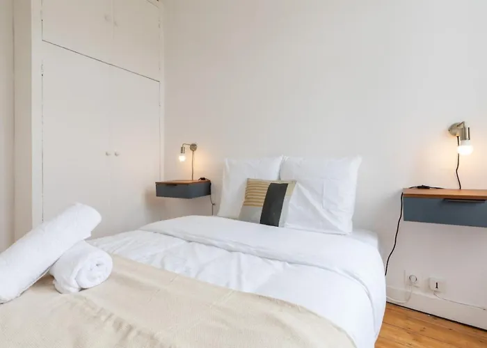 La Madeleine-beautiful Bright Two Bedroom Apartmán La Madeleine (Nord)