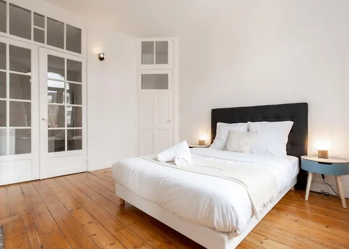 La Madeleine-beautiful Bright Two Bedroom Apartmán La Madeleine (Nord)